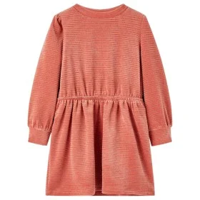 Vestido infantil de manga larga rosa 92 de vidaXL, Vestidos de niños - Ref: Foro24-14464, Precio: 12,37 €, Descuento: %
