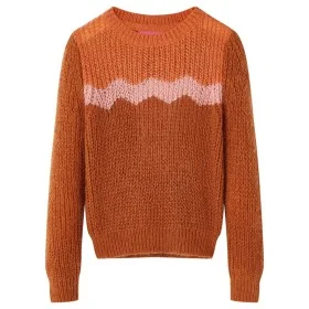Jersey de punto infantil color coñac 92 de vidaXL, Camisetas para niños - Ref: Foro24-14748, Precio: 14,40 €, Descuento: %