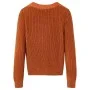 Jersey de punto infantil color coñac 92 de vidaXL, Camisetas para niños - Ref: Foro24-14748, Precio: 14,40 €, Descuento: %