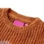 Jersey de punto infantil color coñac 92 de vidaXL, Camisetas para niños - Ref: Foro24-14748, Precio: 14,40 €, Descuento: %