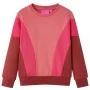 Sudadera infantil colores rosa y henna 128 de vidaXL, Camisetas para niños - Ref: Foro24-13992, Precio: 11,70 €, Descuento: %