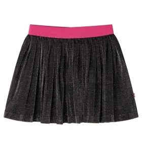 Falda plisada infantil con purpurina azul marino 140 de vidaXL, Pantalones de niños - Ref: Foro24-14826, Precio: 13,96 €, Des...