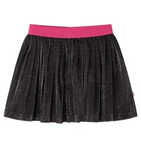Falda plisada infantil con purpurina azul marino 116 de vidaXL, Pantalones de niños - Ref: Foro24-14824, Precio: 13,96 €, Des...