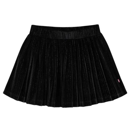 Falda plisada infantil lúrex negro 92 de vidaXL, Pantalones de niños - Ref: Foro24-14872, Precio: 10,39 €, Descuento: %