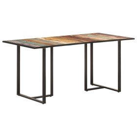 Mesa de comedor de madera maciza reciclada 160 cm en Mesas de comedor | Comprar online en Foru.es