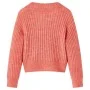 Rebeca de punto infantil rosa medio 140 de vidaXL, Camisetas para niños - Ref: Foro24-14961, Precio: 15,71 €, Descuento: %