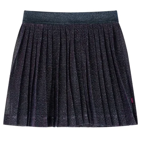 Falda infantil con brillo azul marino 140 de vidaXL, Pantalones de niños - Ref: Foro24-15055, Precio: 12,81 €, Descuento: %