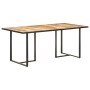 Mesa de comedor madera de mango rugosa 180 cm en Mesas de comedor | Comprar online en Foru.es