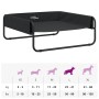 Cama elevada para perros tela oxford y acero gris antracita en Camas para perros | Comprar online en Foru.es
