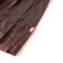 Falda infantil con purpurinas color coñac 116 de vidaXL, Pantalones de niños - Ref: Foro24-15083, Precio: 11,45 €, Descuento: %
