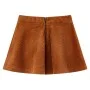 Falda infantil con bolsillos pana color coñac 116 de vidaXL, Pantalones de niños - Ref: Foro24-13881, Precio: 9,97 €, Descuen...