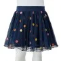 Falda infantil de tul con lunares azul marino 116 de vidaXL, Pantalones de niños - Ref: Foro24-13506, Precio: 12,03 €, Descue...