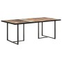 Mesa de comedor de madera maciza reciclada 200 cm en Mesas de comedor | Comprar online en Foru.es