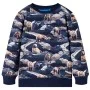 Sudadera infantil azul marino 140 de vidaXL, Camisetas para niños - Ref: Foro24-12788, Precio: 12,41 €, Descuento: %