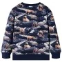 Sudadera infantil azul marino 140 de vidaXL, Camisetas para niños - Ref: Foro24-12788, Precio: 12,41 €, Descuento: %