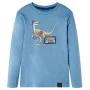 Camiseta infantil de manga larga azul medio 104 de vidaXL, Camisetas para niños - Ref: Foro24-12845, Precio: 8,45 €, Descuent...