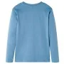 Camiseta infantil de manga larga azul medio 104 de vidaXL, Camisetas para niños - Ref: Foro24-12845, Precio: 8,45 €, Descuent...