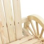 Sillas mecedoras Adirondack 2 uds madera maciza de abeto en Sillas de jardín | Comprar online en Foru.es