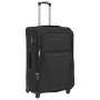 Juego de 3 maletas blandas negro de vidaXL, Maletas - Ref: Foro24-91315, Precio: 157,12 €, Descuento: %