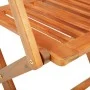 Set comedor de jardín plegable 7 pzas madera maciza de acacia de vidaXL, Conjuntos de jardín - Ref: Foro24-44057, Precio: 428...