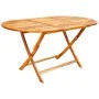 Set comedor de jardín plegable 7 pzas madera maciza de acacia de vidaXL, Conjuntos de jardín - Ref: Foro24-44057, Precio: 428...