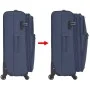 Juego de 3 maletas blandas azul marino de vidaXL, Maletas - Ref: Foro24-91317, Precio: 162,01 €, Descuento: %