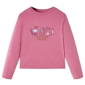 Long-sleeved raspberry children's t-shirt size 104 by vidaXL, Kids T-shirts - Ref: Foro24-14445, Price: 8,12 €, Discount: %