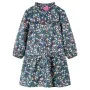 Vestido infantil de manga larga azul oscuro 140 de vidaXL, Vestidos de niños - Ref: Foro24-14413, Precio: 11,65 €, Descuento: %