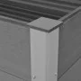 Arriate de WPC gris 100x50x91 cm de vidaXL, Maceteros y jardineras - Ref: Foro24-43604, Precio: 294,56 €, Descuento: %