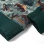 Sudadera infantil verde oscuro 104 de vidaXL, Camisetas para niños - Ref: Foro24-12980, Precio: 12,41 €, Descuento: %