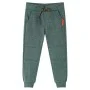 Pantalones de chándal infantiles verde oscuro 92 de vidaXL, Pantalones de niños - Ref: Foro24-12914, Precio: 10,64 €, Descuen...