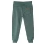 Pantalones de chándal infantiles verde oscuro 92 de vidaXL, Pantalones de niños - Ref: Foro24-12914, Precio: 10,64 €, Descuen...