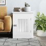 Jaula para perros madera de ingeniería blanco 55x75x65 cm de vidaXL, Casetas para perros - Ref: Foro24-838316, Precio: 91,00 ...