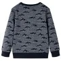 Sudadera infantil azul marino mélange 128 de vidaXL, Camisetas para niños - Ref: Foro24-13152, Precio: 13,30 €, Descuento: %