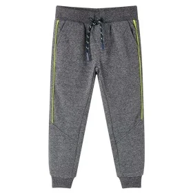 Pantalones de chándal infantiles gris mélange 128 de vidaXL, Pantalones de niños - Ref: Foro24-13282, Precio: 12,37 €, Descue...