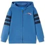 Sudadera infantil con capucha azul 140 de vidaXL, Camisetas para niños - Ref: Foro24-13403, Precio: 17,25 €, Descuento: %