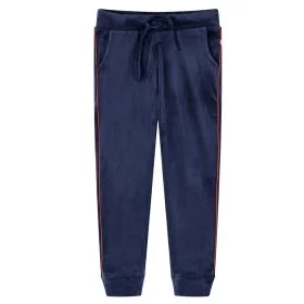 Pantalones de chándal infantiles azul marino 128 de vidaXL, Pantalones de niños - Ref: Foro24-14317, Precio: 11,82 €, Descuen...