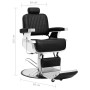 Silla de peluquería de cuero sintético negro 68x69x116 cm de vidaXL, Sillas de peluquería - Ref: Foro24-110168, Precio: 837,1...