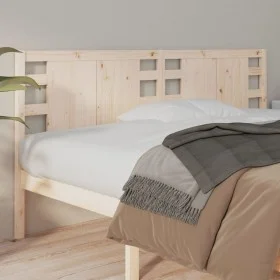 Kopfteil aus massivem Kiefernholz, 141 x 4 x 100 cm von vidaXL, Kopf- und Fußteile - Ref: Foro24-818765, Preis: 52,60 €, Raba...
