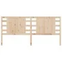 Solid pine wood headboard 141x4x100 cm by vidaXL, Headboards and footboards - Ref: Foro24-818765, Price: 52,60 €, Discount: %