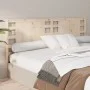 Solid pine wood headboard 141x4x100 cm by vidaXL, Headboards and footboards - Ref: Foro24-818765, Price: 52,60 €, Discount: %