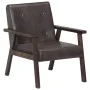 Echter grauer Ledersessel von vidaXL, Sessel - Ref: Foro24-247643, Preis: 211,68 €, Rabatt: %
