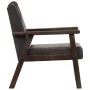 Echter grauer Ledersessel von vidaXL, Sessel - Ref: Foro24-247643, Preis: 211,68 €, Rabatt: %