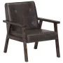 Echter grauer Ledersessel von vidaXL, Sessel - Ref: Foro24-247643, Preis: 211,68 €, Rabatt: %