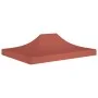Techo de carpa para celebraciones terracota 4,5x3 m 270 g/m² de vidaXL, Cubiertas para carpas y cenadores - Ref: Foro24-31537...