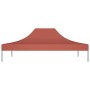 Techo de carpa para celebraciones terracota 4,5x3 m 270 g/m² de vidaXL, Cubiertas para carpas y cenadores - Ref: Foro24-31537...