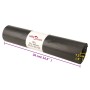 Bolsas de basura negras 250 unidades 120 l de vidaXL, Bolsas de basura - Ref: Foro24-155340, Precio: 63,15 €, Descuento: %