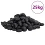 Guijarros pulidos negros 25 kg 2-5 cm de vidaXL, Decoración de acuarios - Ref: Foro24-155328, Precio: 55,85 €, Descuento: %