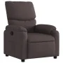 Sillón reclinable de tela marrón oscuro de vidaXL, Sillones - Ref: Foro24-373415, Precio: 193,16 €, Descuento: %