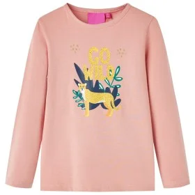 Camiseta infantil de manga larga rosa claro 92 de vidaXL, Camisetas para niños - Ref: Foro24-13549, Precio: 8,30 €, Descuento: %